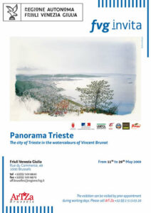 Panorama Trieste – The city of Trieste in the watercolours of Vincent Brunot