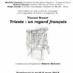 Exposition consacrée à Trieste à La Maison d&rsquo;Italie à Paris