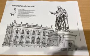 Exposition le jeux de L’oie de Nancy