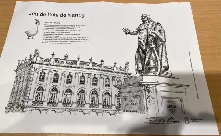 Exposition le jeux de L&rsquo;oie de Nancy