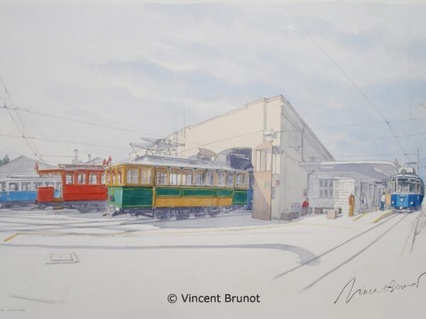 Le tram de Opicina à Trieste