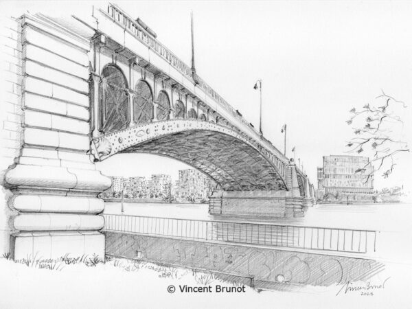 Le pont d&rsquo;Asnieres sur Seine