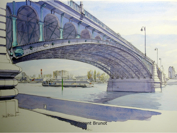 Le pont d&rsquo; Asnieres 1